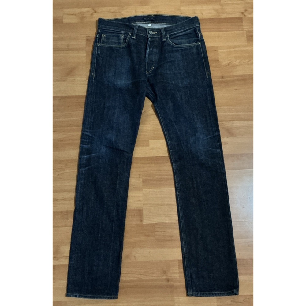 Alex Mill Selvedge Jeans Mens 31 Made USA Button Fly Indigo‎ Denim